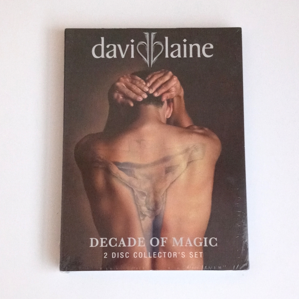 David Blaine Decades Of Magic 2 DVD Collector's Set World Record Breath Hold